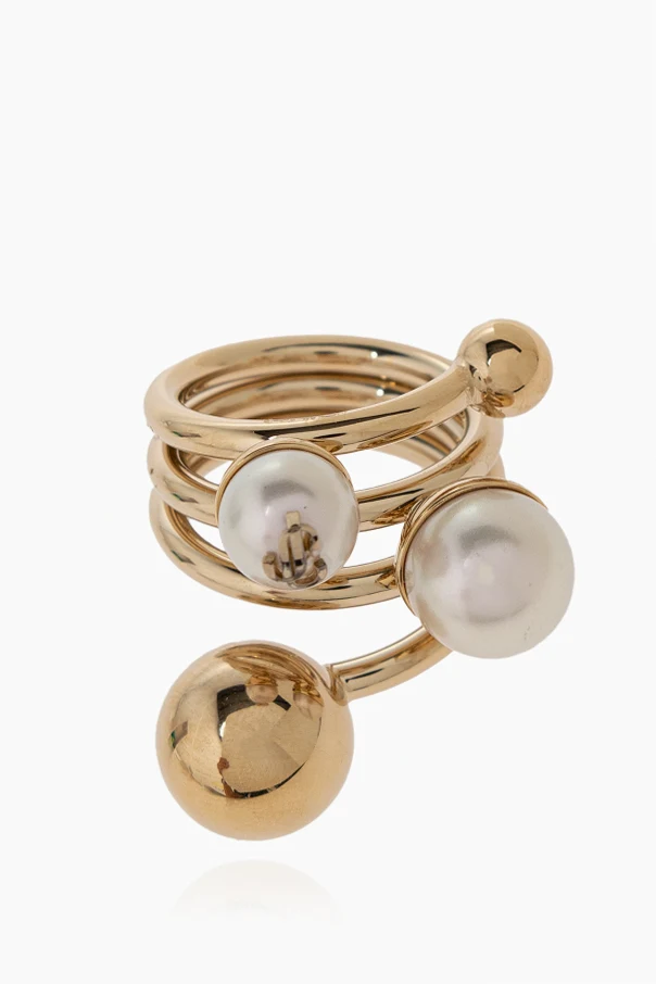 GOLD Ring mit Logo