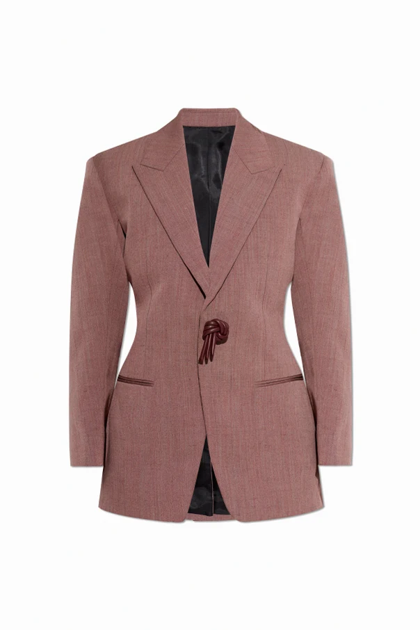 ROSA Tailliertes Sakko mit dekorativem Knopf