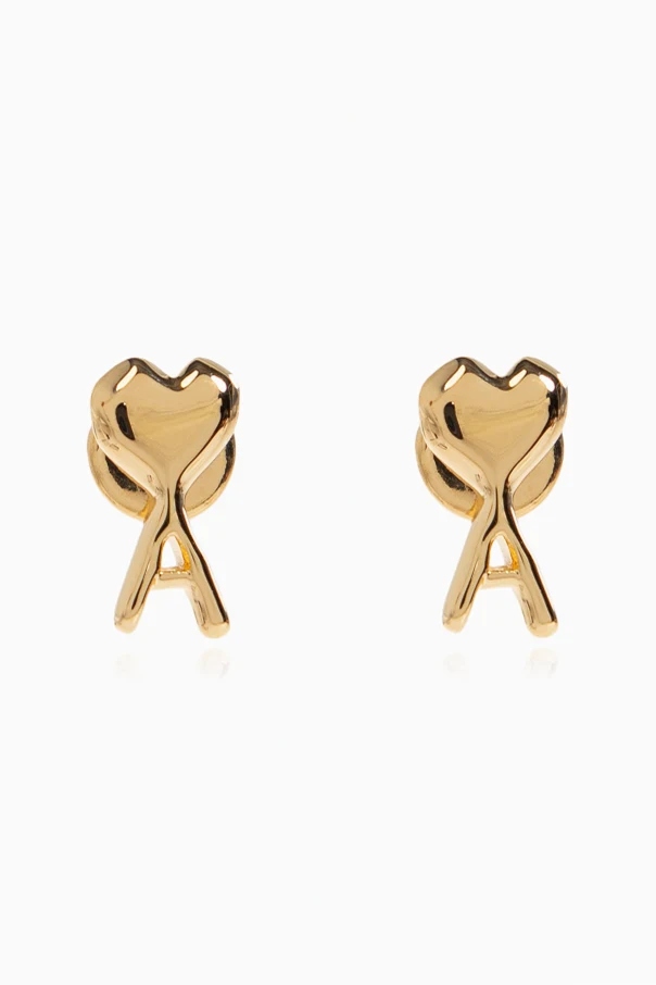 GOLD Messing-Ohrringe