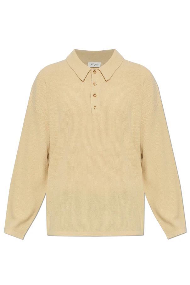 beige Wool polo