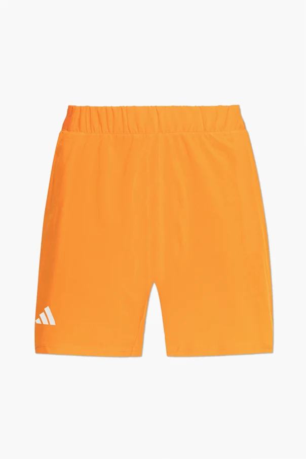 ORANGE Trainingsshorts mit Logo