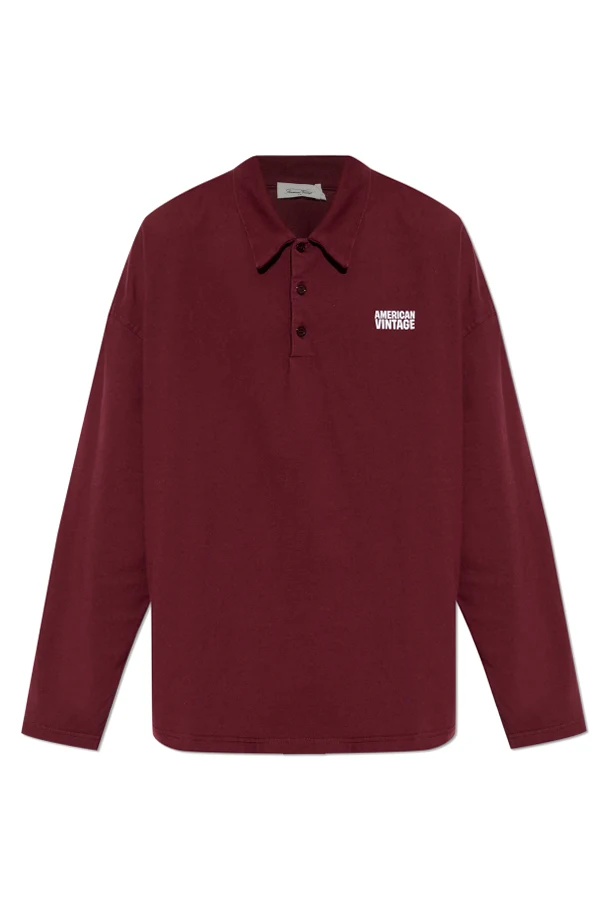 BURGUNDER Polo mit Logo