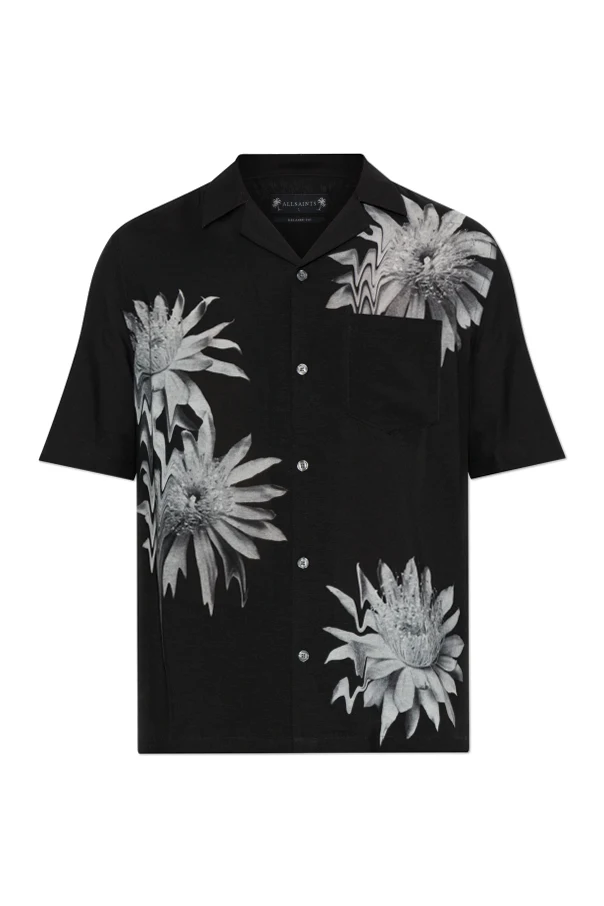 BLACK 'Floraze' shirt