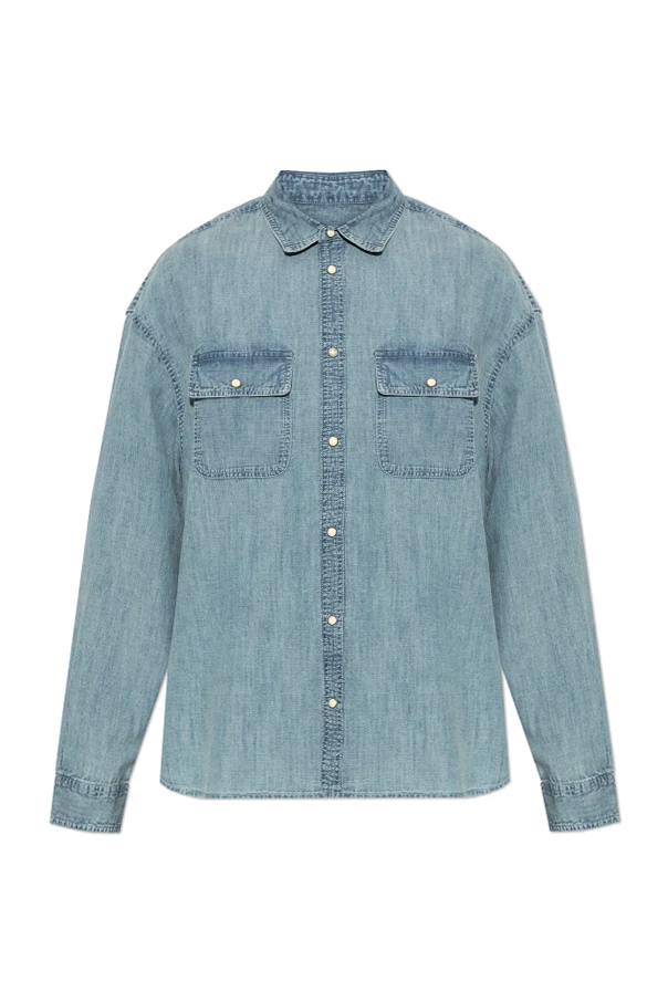 BLUE 'Gribbs' denim shirt