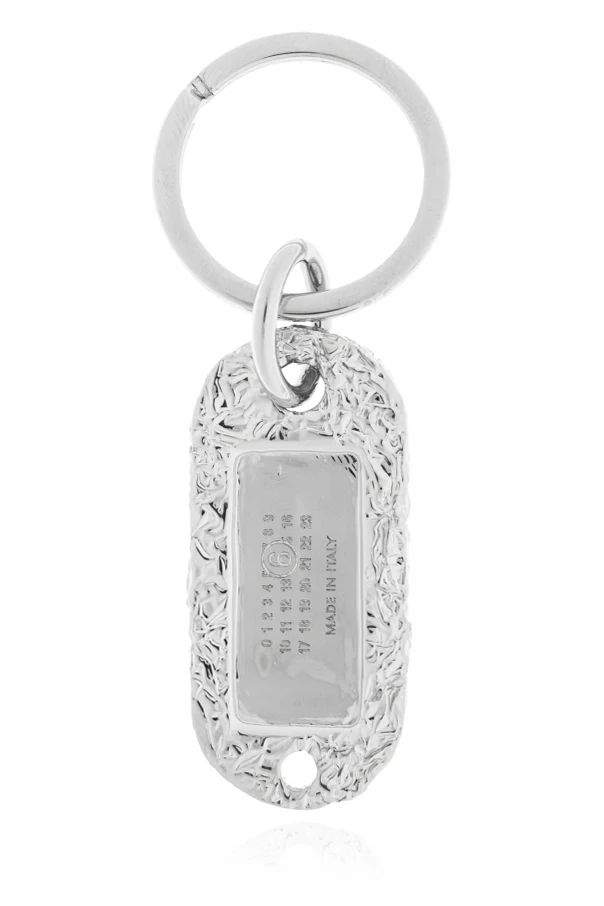 SILVER Keychain with logo
