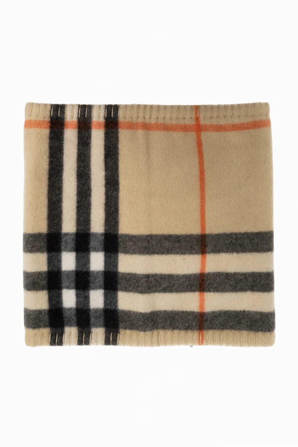 BEIGE Schlauchschal mit Karomuster