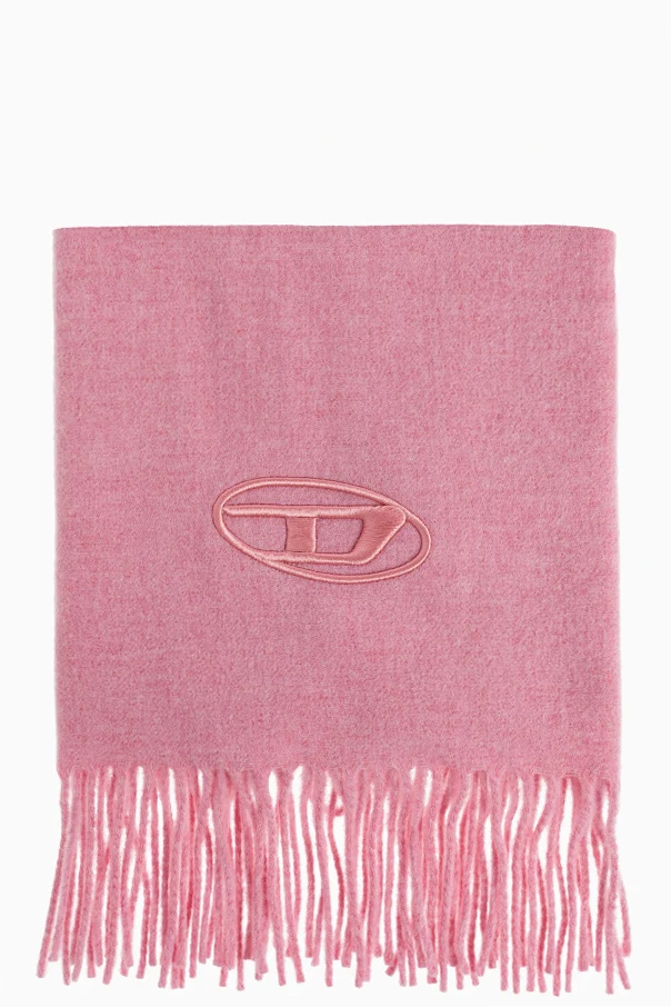 PINK Wool scarf "S-IMON-D-LONG"