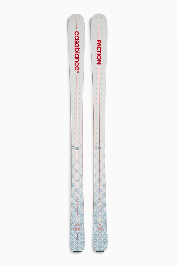 WEISS Ski mit Logo