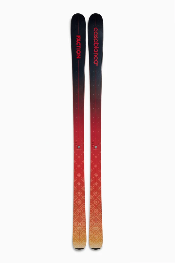 MEHRFARBIG Ski mit Logo
