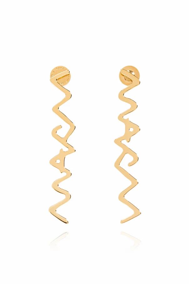 GOLD Messing-Ohrringe