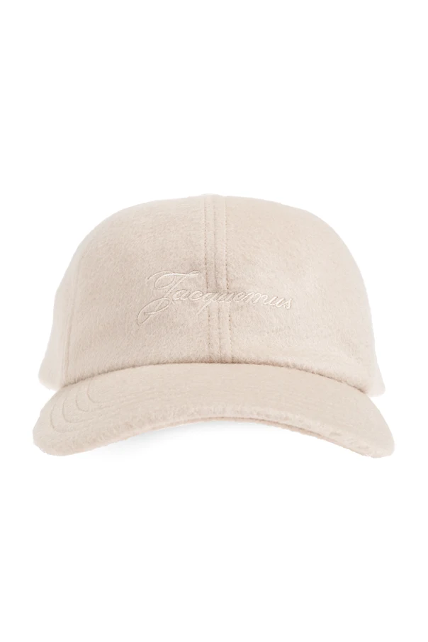cream Wool beanie