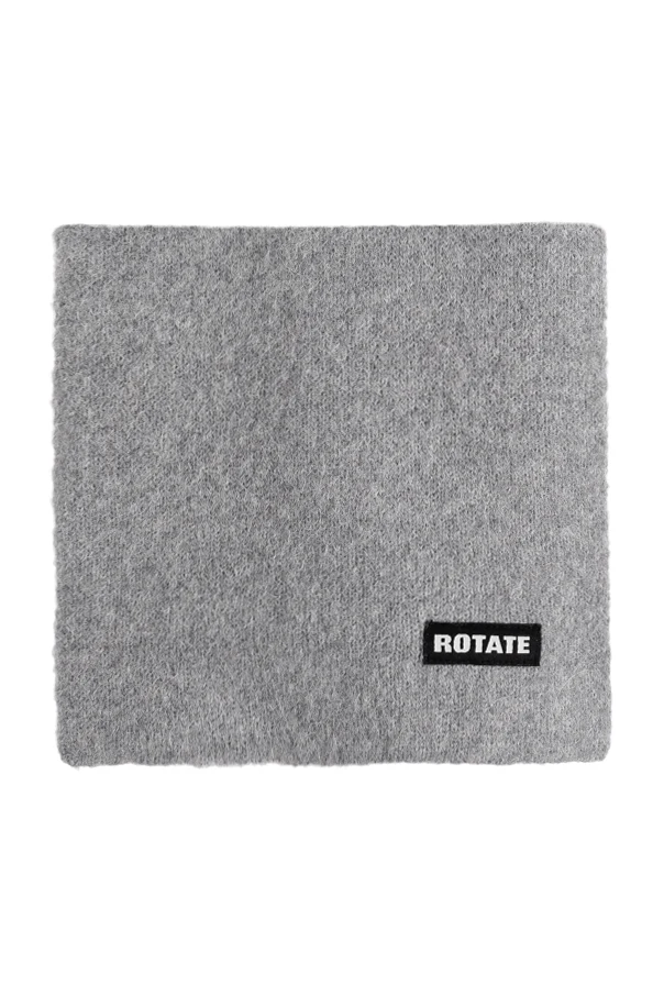 SZARY Szal z kapturem