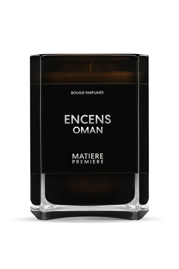 BRĄZOWY Świeca zapachowa `Encens Oman`
