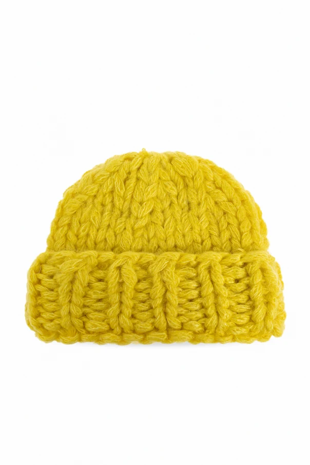 GELB Mohair-Mütze