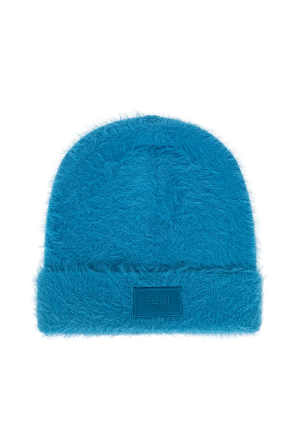 BLAU Mütze mit Logo-Aufnäher