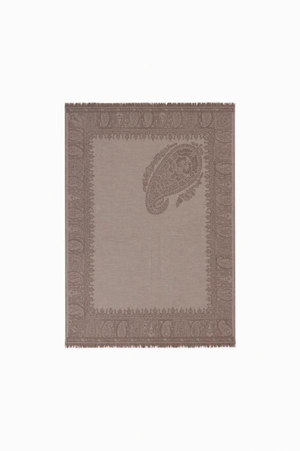 GREY Patterned blanket