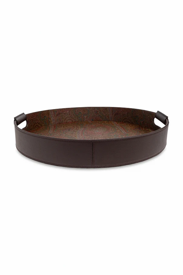 BROWN Round tray