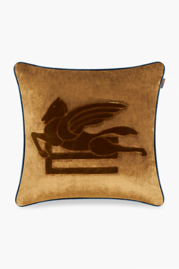 BROWN Cushion with logo