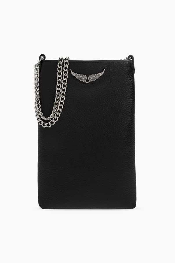 SCHWARZ Handyetui „Rock” am Gürtel