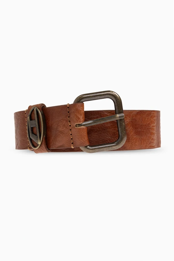 BROWN ‘OVAL D LOOP’ belt