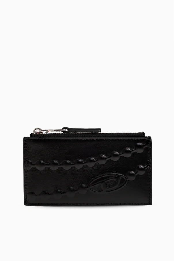CZARNY Etui na karty ‘PC MONOGRAM’