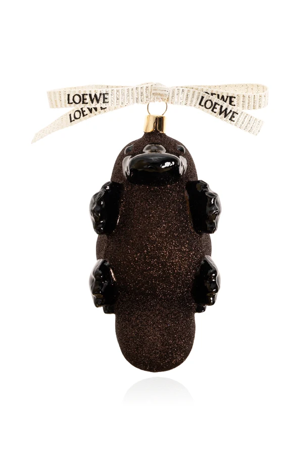 BROWN Platypus-shaped bauble