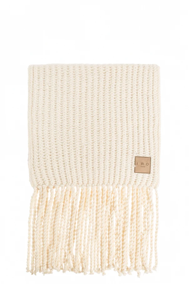 cream "Fluffy" scarf