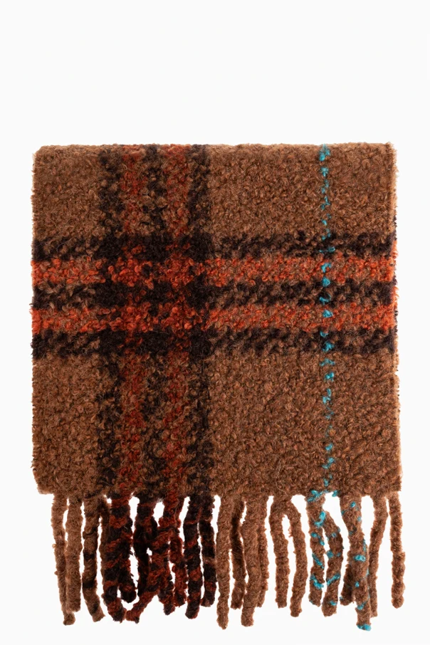 BRAUN Schal mit Karomuster