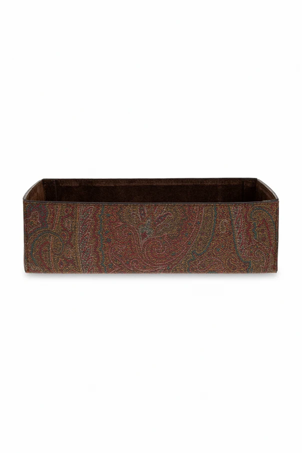 BROWN Tissue box cover