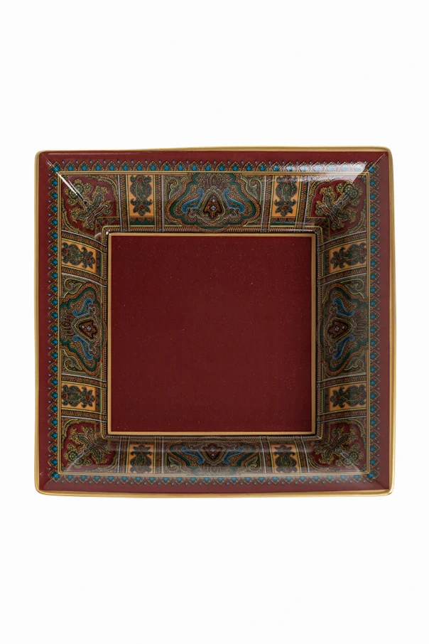 BURGUNDY Porcelain tray
