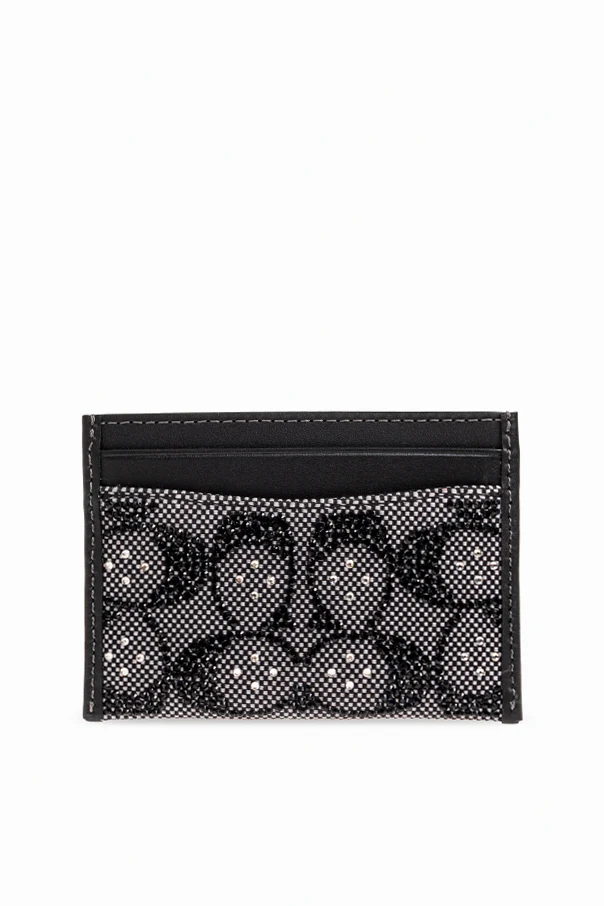 SZARY Etui na karty z monogramem