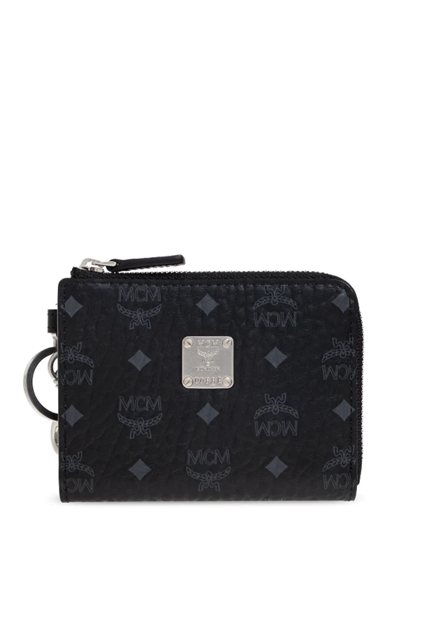 BLACK Wallet with keychain