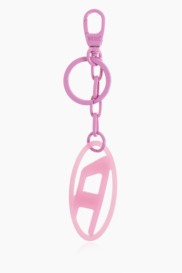 PINK ‘CHARMS OVAL D’ keychain