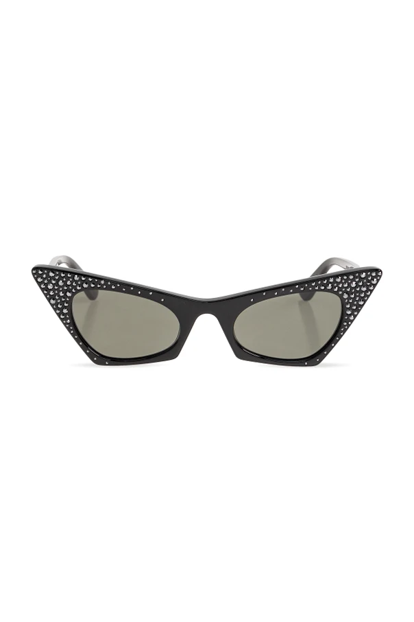 CZARNY Okulary przeciwsłoneczne `Spike`