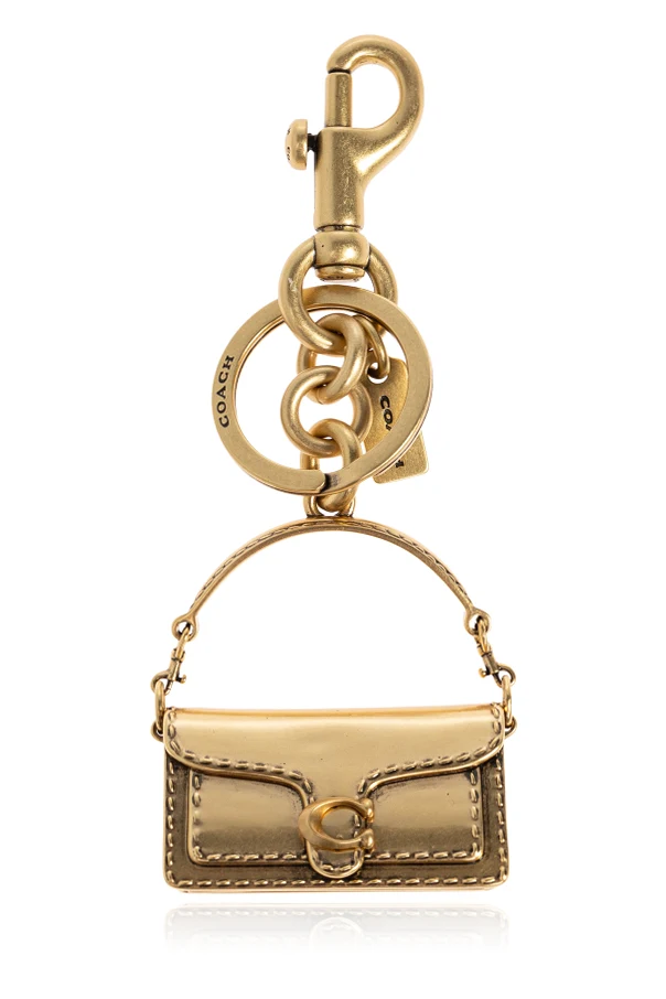 ZŁOTY Mosiężny brelok