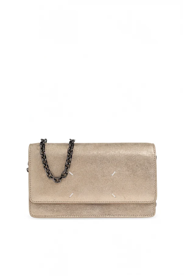 GOLD Brieftasche mit Kette