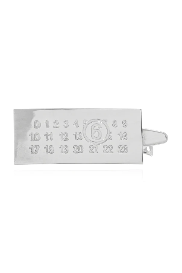 SILBER Haarspange mit Gravur