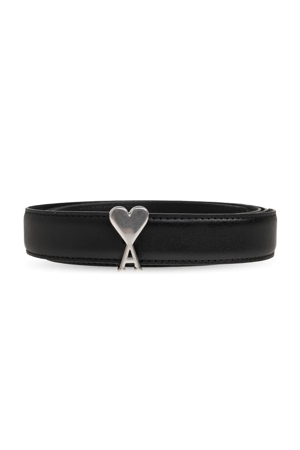 BLACK Leather belt