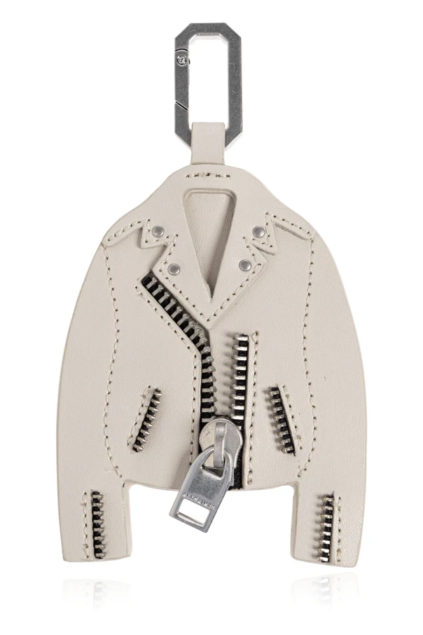 SZARY Skórzany brelok ‘Dalby’