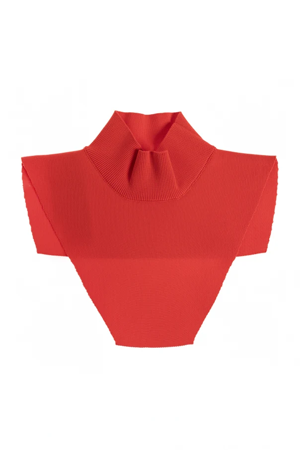 ROT Asymmetrischer Schal