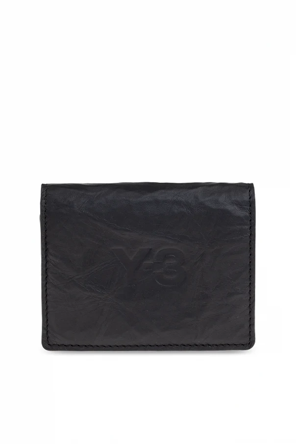 CZARNY Skórzane etui na kartę