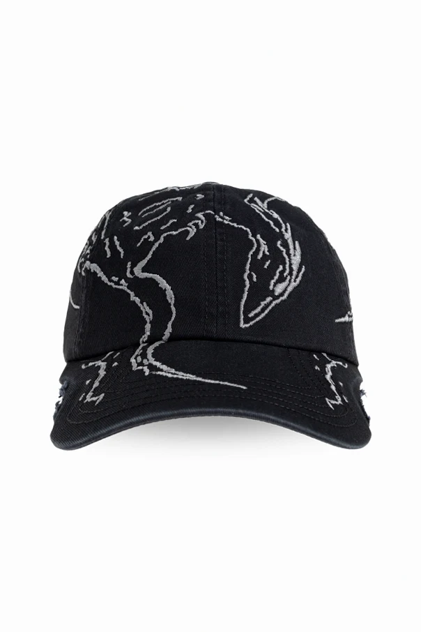 CZARNY Czapka z daszkiem `Ryli`