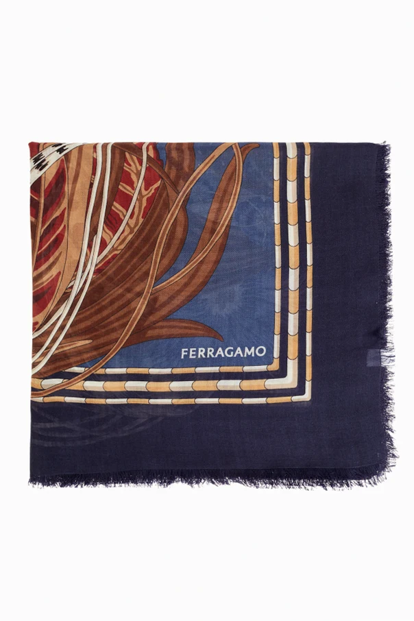 NAVY BLUE Cashmere scarf