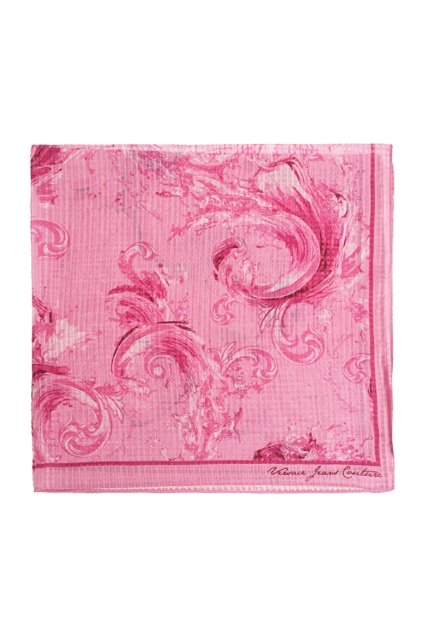PINK Scarf with 'barocco' pattern