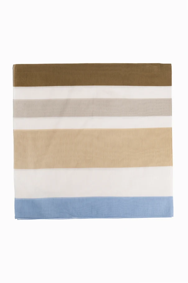 MULTICOLOUR Scarf with striped pattern