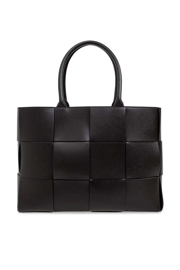 BRĄZOWY Torba `Medium Arco` typu `shopper`