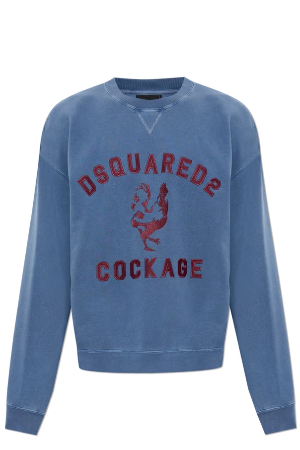 BLUE Sweatshirt with logo