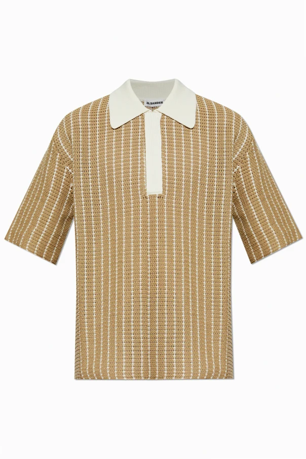 BEIGE Baumwoll-Poloshirt