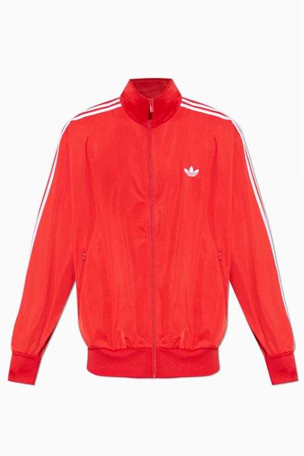 CZERWONY Bluza z wyszytym logo