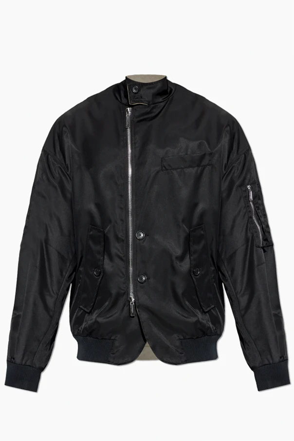 BLACK Jacket with logo